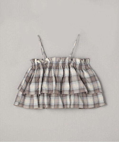 coen(コーエン)の「オンブレチェックサッカーキャミソールトップス(キャミソール・レディース・ブラウン/ダークグレー・FREE)」の19枚目の写真