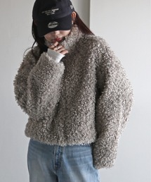 プードルファースタンドショートジャケット