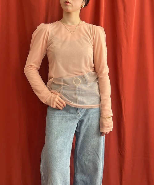 美品　エイミーロウ　レースドッキングブルゾン 美品 エイミーロウ レースドッキングブルゾン レースドッキング