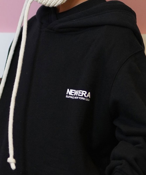 NEW ERA(ニューエラ)の「NEW ERA/ニューエラ キッズ パーカー Youth 裏毛 スウェット プルオーバーフーディー The Origin 14325127/14325128(パーカー・キッズ・ベージュ/ブラック・140cm/150cm/160cm/130cm)」の6枚目の写真