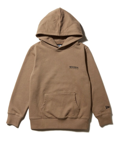 NEW ERA(ニューエラ)の「NEW ERA/ニューエラ キッズ パーカー Youth 裏毛 スウェット プルオーバーフーディー The Origin 14325127/14325128(パーカー・キッズ・ベージュ/ブラック・140cm/150cm/160cm/130cm)」の9枚目の写真
