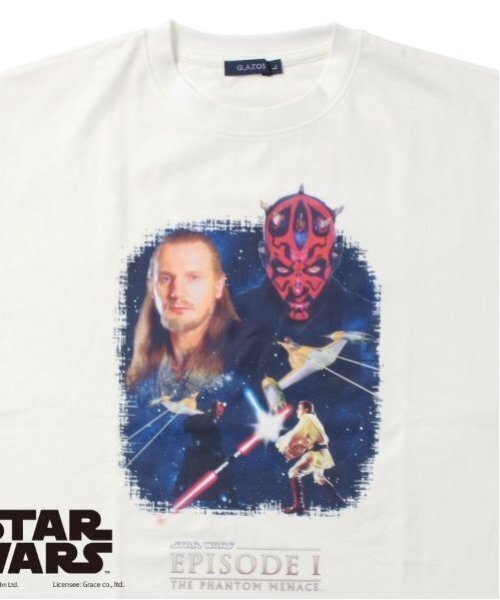 GLAZOS(グラソス)の「【大人向けサイズあり】【STAR WARS】JEDI vs SITH / フロントプリント長袖Tシャツ(Tシャツ/カットソー・キッズ・ブラック/ホワイト・S/M/L/LL)」の10枚目の写真