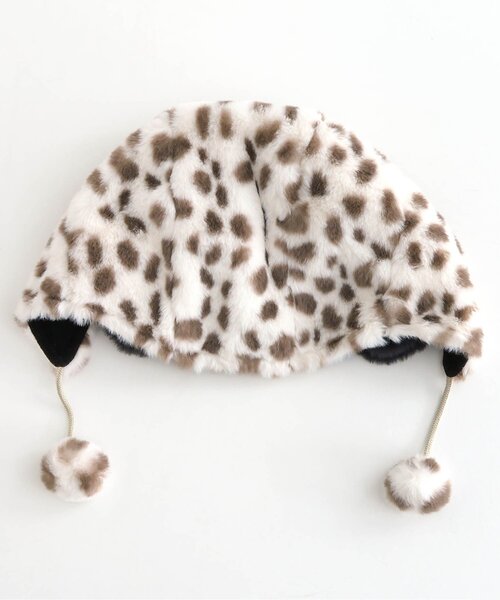 BREEZE（ブリーズ）の「モンスターなりきりバラクラバ（ハット・キッズ・オフホワイト/ブラック・56/48/52）」の6枚目の写真