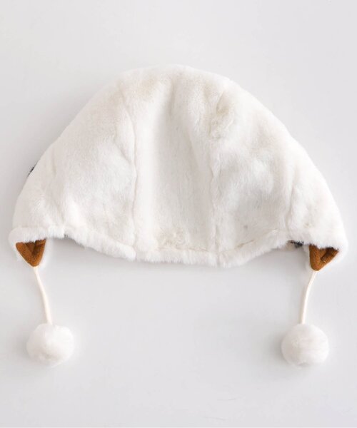 BREEZE（ブリーズ）の「モンスターなりきりバラクラバ（ハット・キッズ・オフホワイト/ブラック・56/48/52）」の7枚目の写真