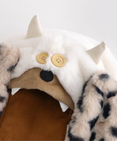 BREEZE（ブリーズ）の「モンスターなりきりバラクラバ（ハット・キッズ・オフホワイト/ブラック・56/48/52）」の8枚目の写真