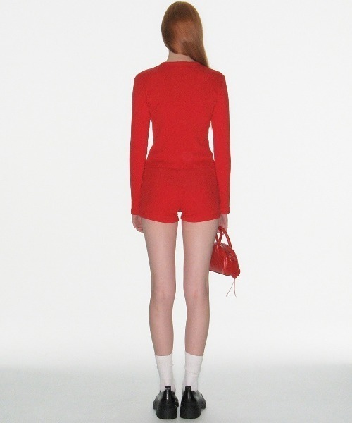 ★CRANK★KNIT MICROSHORTS_NAVY★正規品/韓国直送料込/人気 CRANK（クランク）の「韓国ブランド CRANK クランク KNIT