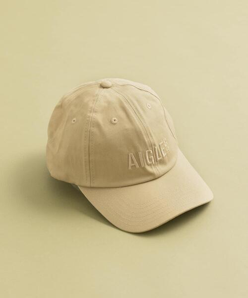 THE GOODLAND MARKET(ザグッドランドマーケット)の「AIGLE エンブロイダーキャップ(キャップ・レディース・カーキ/ネイビー/ベージュ・ONE)」の2枚目の写真