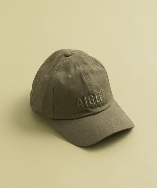 THE GOODLAND MARKET(ザグッドランドマーケット)の「AIGLE エンブロイダーキャップ(キャップ・レディース・カーキ/ネイビー/ベージュ・ONE)」の3枚目の写真