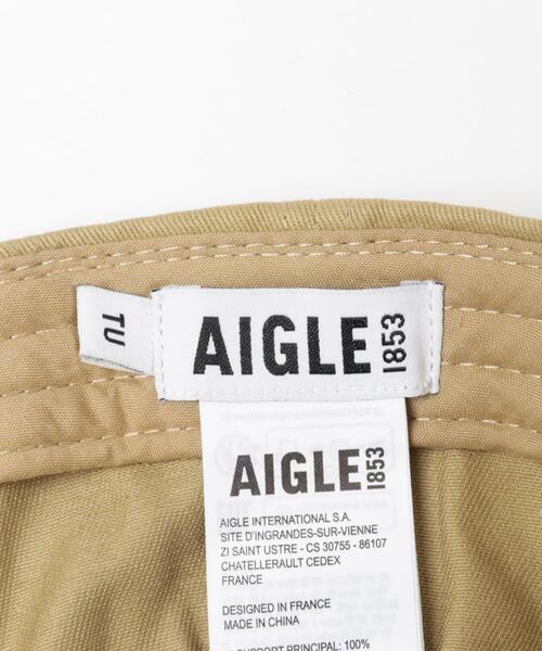 THE GOODLAND MARKET(ザグッドランドマーケット)の「AIGLE エンブロイダーキャップ(キャップ・レディース・カーキ/ネイビー/ベージュ・ONE)」の8枚目の写真