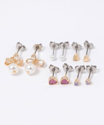 FOREVER 21 | パールビジュー10セットピアス(ピアス（両耳用）)