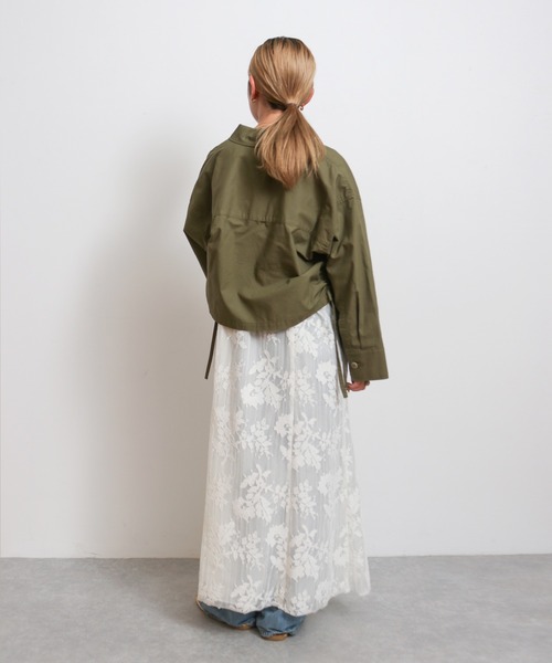 ミリタリーシャツジャケット（シャツ/ブラウス）｜Ungrid（アングリッド）