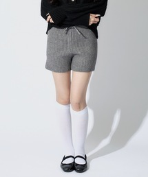 ALLuRing ChaRm（アリュリングチャーム）の「Rib Knit Short Pants / リブニットショートパンツ（スウェットパンツ）」