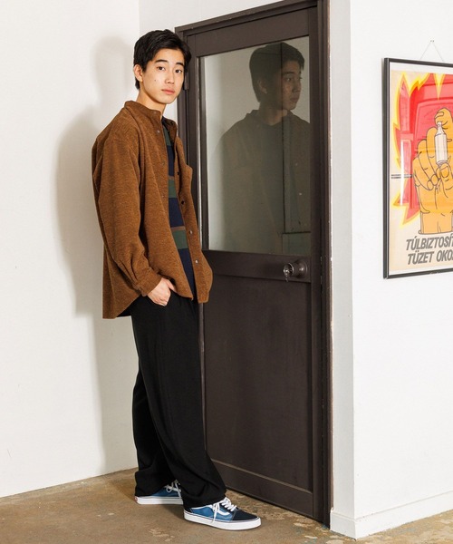 niko and...(ニコアンド)の「バルーンツータックパンツ(その他パンツ・メンズ・ブラック/ベージュ/グレー・MEDIUM/LARGE)」の8枚目の写真
