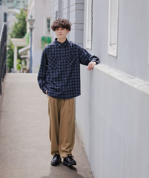 niko and...(ニコアンド)の「バルーンツータックパンツ(その他パンツ・メンズ・ブラック/ベージュ/グレー・MEDIUM/LARGE)」の17枚目の写真