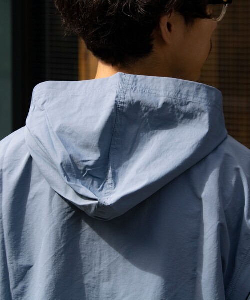 FREDY MAC（フレディーマック）の「【FREDYMAC/フレディマック】アノラックパーカー UNISEX/ユニセックス ワンポイントロゴ（ブルゾン・メンズ・キナリ/マスタード/グレイッシュブルー/ブラック・M/L）」の21枚目の写真