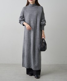PUAL CE CIN | ハンドウォッシャブルニットワンピース(ワンピース)