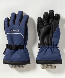 phenix | phenix(フェニックス)Ski Slope Ribbed Junior Gloves スキースロープリブジュニアグローブ/キッズ/子供用 スノーグローブ/スキーウェア/手袋/5本指(手袋)