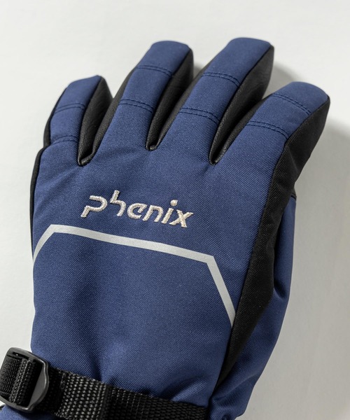 phenix(フェニックス)の「phenix(フェニックス)Ski Slope Ribbed Junior Gloves スキースロープリブジュニアグローブ/キッズ/子供用 スノーグローブ/スキーウェア/手袋/5本指(手袋・キッズ・ピンク/ネイビー/アクア/ライトピンク・M/S/L)」の5枚目の写真