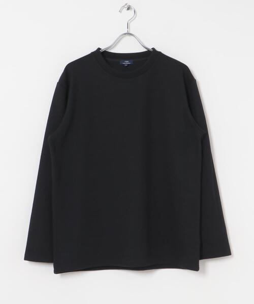 ITEMS URBANRESEARCH（アイテムズ アーバンリサーチ）の「クルーネック リブ ヘビーウェイトTops（Tシャツ/カットソー・メンズ・チャコールグレー/ブラック/アイボリー/モカ・MEDIUM/LARGE）」の14枚目の写真