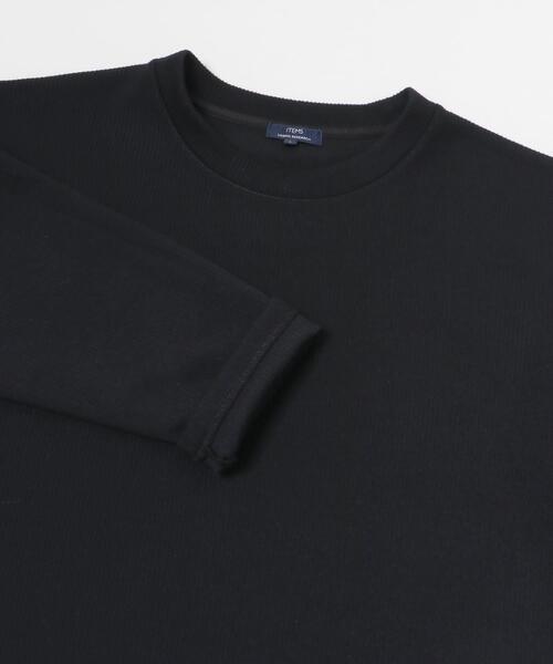 ITEMS URBANRESEARCH（アイテムズ アーバンリサーチ）の「クルーネック リブ ヘビーウェイトTops（Tシャツ/カットソー・メンズ・チャコールグレー/ブラック/アイボリー/モカ・MEDIUM/LARGE）」の15枚目の写真
