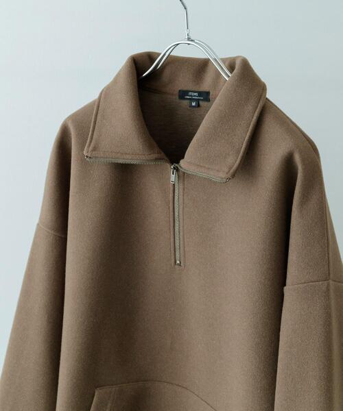 AZARE PRODUCTS Selection-H & Mセット セール】高機能ジャージーメルトンハーフzipプルオーバー