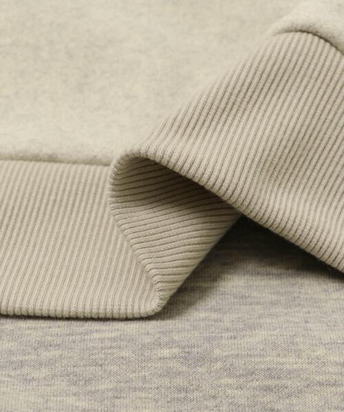 ITEMS URBANRESEARCH（アイテムズ アーバンリサーチ）の「高機能ジャージーメルトンハーフzipプルオーバー（スウェット・メンズ・ブラック/チャコールグレー/ベージュ/ブラウン・MEDIUM/LARGE）」の13枚目の写真