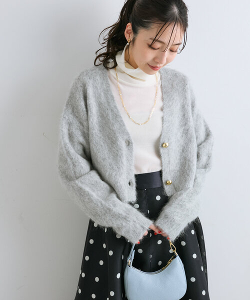 ラブティックボンボン♡ ハイクオリティヘアリーウールニット