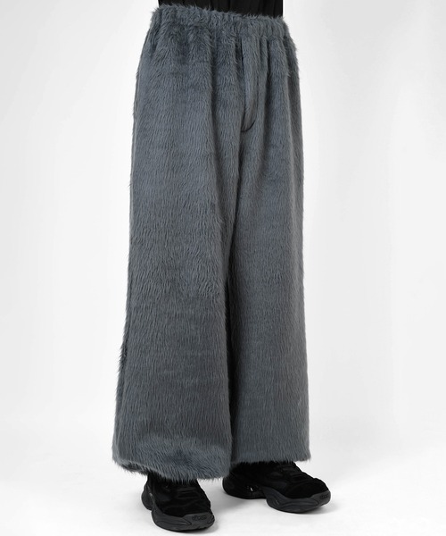 LAD MUSICIAN スウェットバギーパンツ 17ss LAD MUSICIAN（ラッドミュージシャン）の「SHAGGY WIDE FLARE PANTS