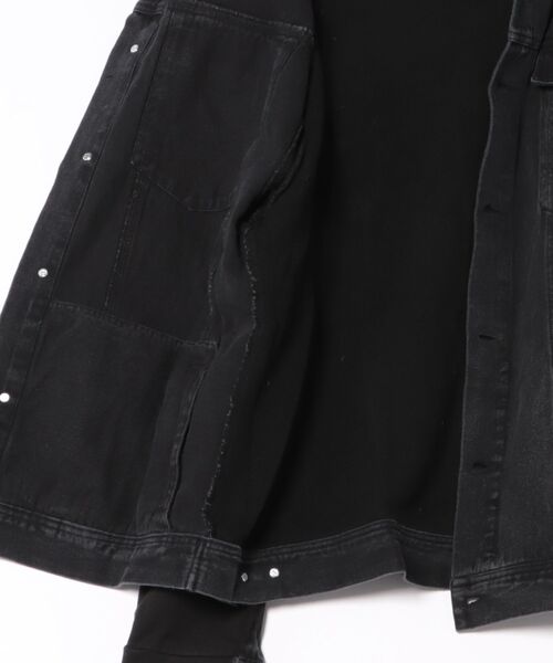Desigual(デシグアル)の「コンビネーションジャケット(デニムジャケット・メンズ・ブラック・XL/L/S/M)」の7枚目の写真