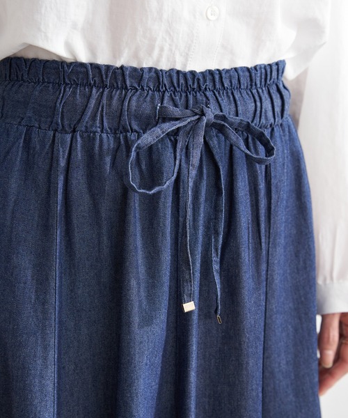 ikka（イッカ）の「8枚ハギボリュームスカート（スカート・レディース・ライトグレー/グリーン/オレンジ/ネイビー/チャコールグレー・M/L/S）」の14枚目の写真