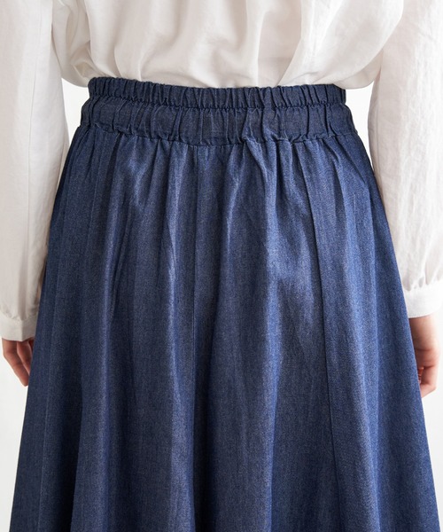 ikka（イッカ）の「8枚ハギボリュームスカート（スカート・レディース・ライトグレー/グリーン/オレンジ/ネイビー/チャコールグレー・M/L/S）」の16枚目の写真