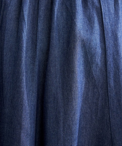 ikka（イッカ）の「8枚ハギボリュームスカート（スカート・レディース・ライトグレー/グリーン/オレンジ/ネイビー/チャコールグレー・M/L/S）」の17枚目の写真