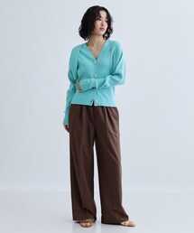 GALLEST | イージーストレートワイドパンツ【裏地付き】(その他パンツ)