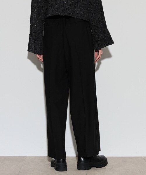 GALLEST（ギャレスト）の「◆イージーストレートワイドパンツ【裏地付き】（その他パンツ・レディース・ブラック/ブラウン系・34/36/38/40）」の22枚目の写真