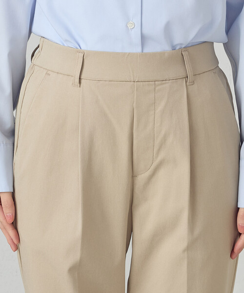 COMME CA MODELS（コムサモデルズ）の「【美しいベーシックパンツ】ストレッチテーパードパンツ（その他パンツ・レディース・ライトグレー/ベージュ/ミント/ブラック/ブラウン/カーキ/グレイッシュベージュ・X-LARGE/LARGE/MEDIUM/SMALL/X-SMALL）」の17枚目の写真