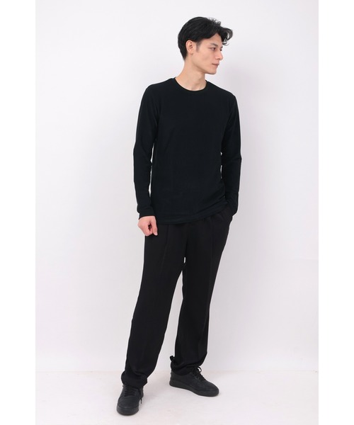 TORNADO MART(トルネードマート)の「TORNADO MART∴ロイカコードハイストレッチクルーカットソー(Tシャツ/カットソー・メンズ・ブラック・M/L/LL)」の13枚目の写真