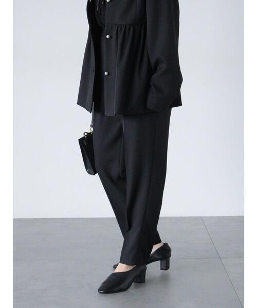 sm2rhythm(サマンサモスモスリズム)の「【セレモニーアイテム】テーパードパンツ(セットアップ可)(その他パンツ・レディース・ライトベージュ/ブラック・M/L)」の5枚目の写真