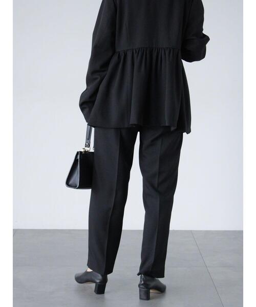 sm2rhythm(サマンサモスモスリズム)の「【セレモニーアイテム】テーパードパンツ(セットアップ可)(その他パンツ・レディース・ライトベージュ/ブラック・M/L)」の6枚目の写真