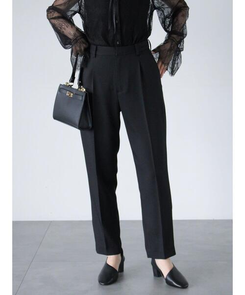 sm2rhythm(サマンサモスモスリズム)の「【セレモニーアイテム】テーパードパンツ(セットアップ可)(その他パンツ・レディース・ライトベージュ/ブラック・M/L)」の15枚目の写真