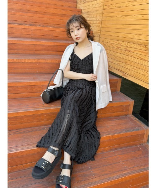 FRAY I.D（フレイアイディー）の「【FRAY I.D｜UGG】W GOLDENSTAR VILLA（サンダル・レディース・ブラック・22.5cm/23cm/23.5cm/24cm/24.5cm/25cm）」の18枚目の写真