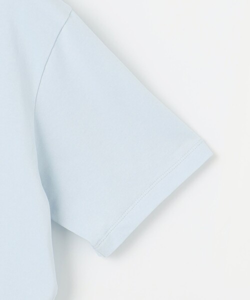23区 S(ニジュウサンクチイサイサイズ)の「【SLOW/一部店舗限定】MVSコットン ロゴTシャツ(Tシャツ/カットソー・レディース・グレー系/ホワイト系/サックスブルー系・32)」の19枚目の写真