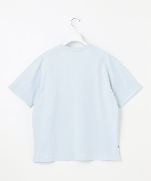 23区 S(ニジュウサンクチイサイサイズ)の「【SLOW/一部店舗限定】MVSコットン ロゴTシャツ(Tシャツ/カットソー・レディース・グレー系/ホワイト系/サックスブルー系・32)」の21枚目の写真