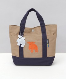 moz（モズ）の「キャンバス ミニ ハンドトートバッグ エルク リフレクトチャーム付き（トートバッグ）」