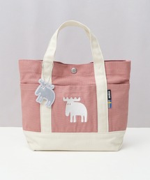 moz（モズ）の「キャンバス ミニ ハンドトートバッグ エルク リフレクトチャーム付き（トートバッグ）」