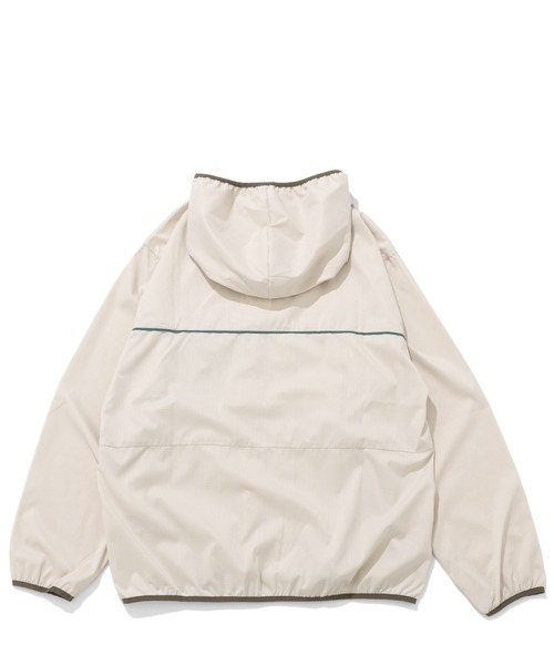 KRIFF MAYER（クリフメイヤー）の「さらさらエアーパッカブルジャケット（マウンテンパーカー・メンズ・ブラック/ナチュラル/レンガ/グリーン/カラフル・MEDIUM/LARGE/X-LARGE）」の10枚目の写真