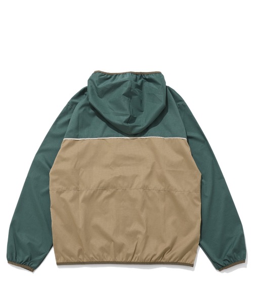 KRIFF MAYER（クリフメイヤー）の「さらさらエアーパッカブルジャケット（マウンテンパーカー・メンズ・ブラック/ナチュラル/レンガ/グリーン/カラフル・MEDIUM/LARGE/X-LARGE）」の9枚目の写真