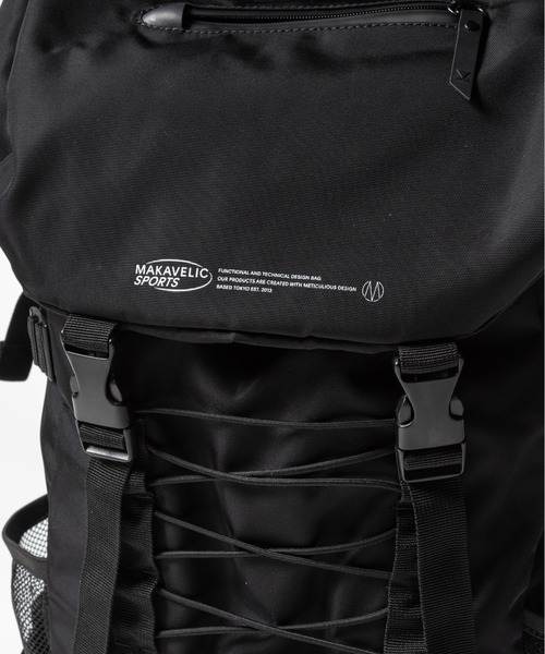 MAKAVELIC(マキャベリック)の「Active Backpack(バックパック/リュック・メンズ・ブラック・ONESIZE)」の4枚目の写真
