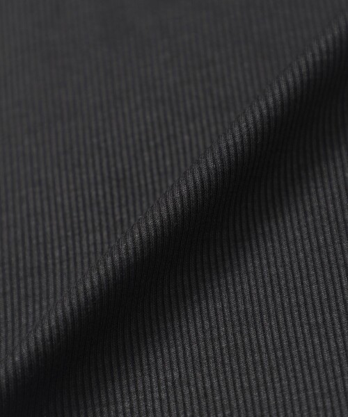 MACKINTOSH LONDON（マッキントッシュ ロンドン）の「ストレッチリブタンクトップ（タンクトップ・レディース・チャコールグレー/オフホワイト/ブラック・40/38）」の10枚目の写真