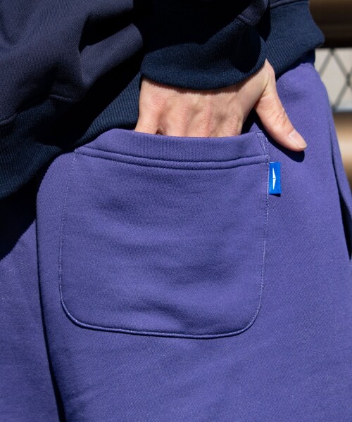 JACK PURCELL（ジャックパーセル）の「【Jack Purcell/ジャックパーセル】コーマ裏毛 スウェットハーフパンツ ショートパンツ（その他パンツ・メンズ・ブルー/アッシュグレー/ブラック・S/M/L）」の8枚目の写真