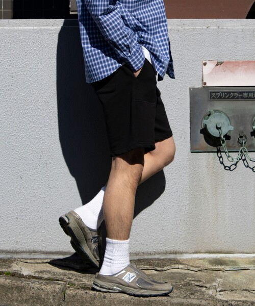 JACK PURCELL（ジャックパーセル）の「【Jack Purcell/ジャックパーセル】コーマ裏毛 スウェットハーフパンツ ショートパンツ（その他パンツ・メンズ・ブルー/アッシュグレー/ブラック・S/M/L）」の16枚目の写真